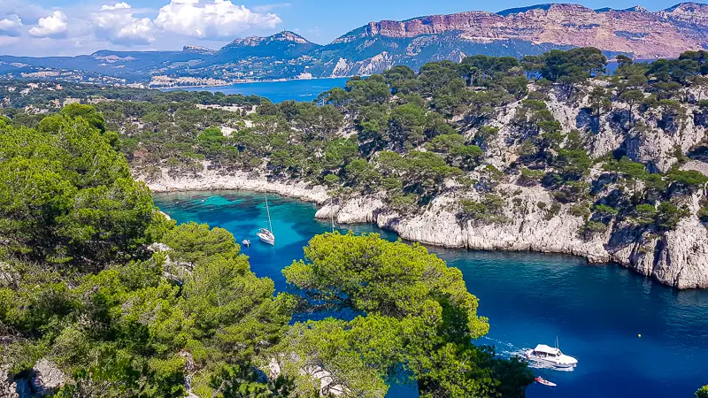 The Calanques In Provence, France